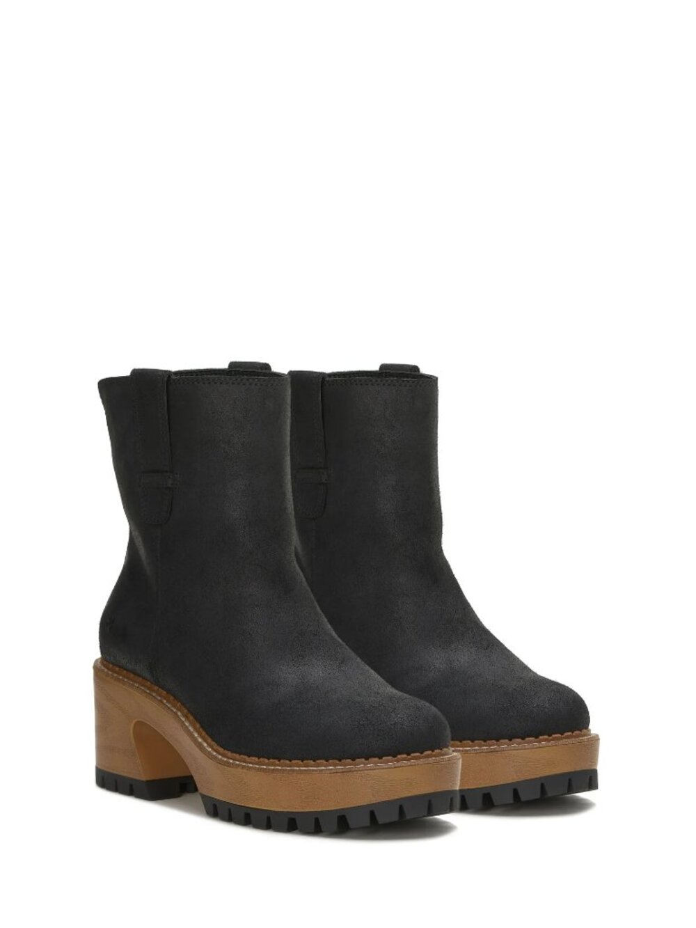 Lucky Brand Rhoslyn Lug Boot in Black - sz 8